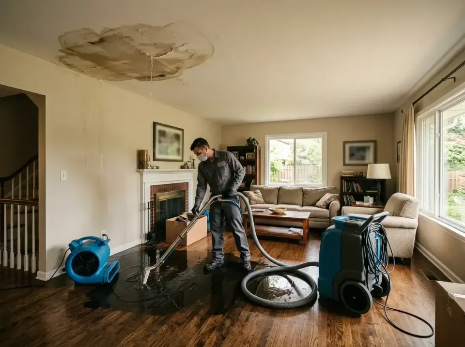 attic-pipe-burst-ceiling-drip-008 — frequently asked questions, Water Damage Restoration & Carpet Care in Hooks, TX